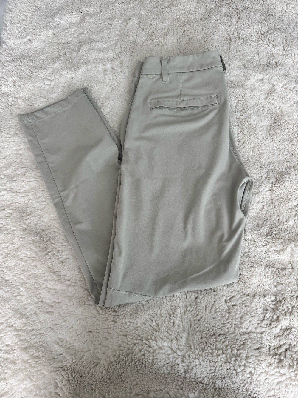 Lululemon Men’s Commission Classic-Fit Warpstreme Pants 30x30 Silverstone